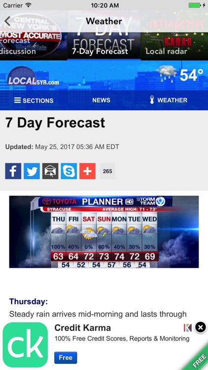 WSYR NewsChannel 9 LocalSYR screenshot-4