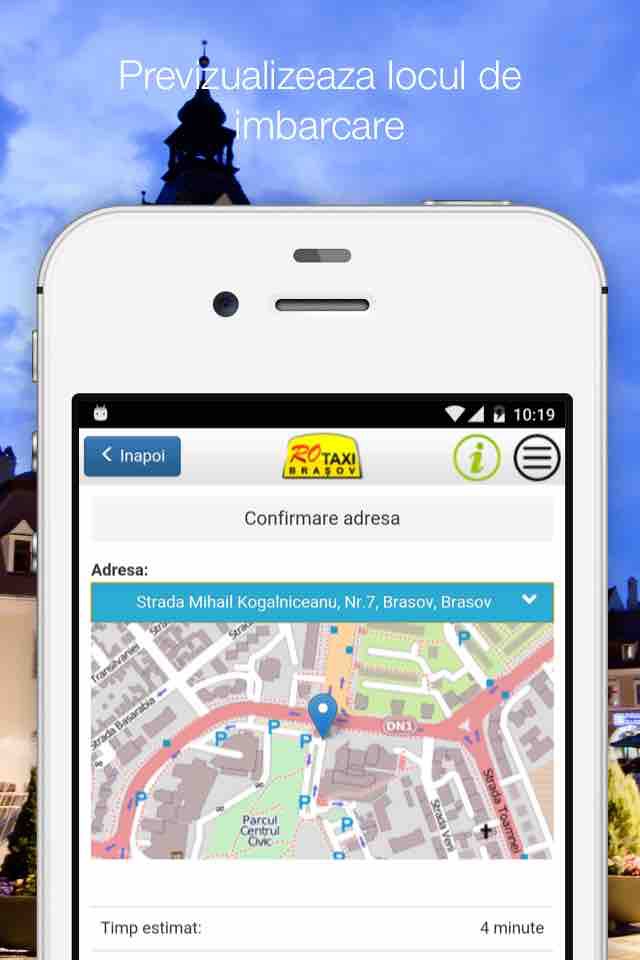 RoTaxi Client screenshot 2