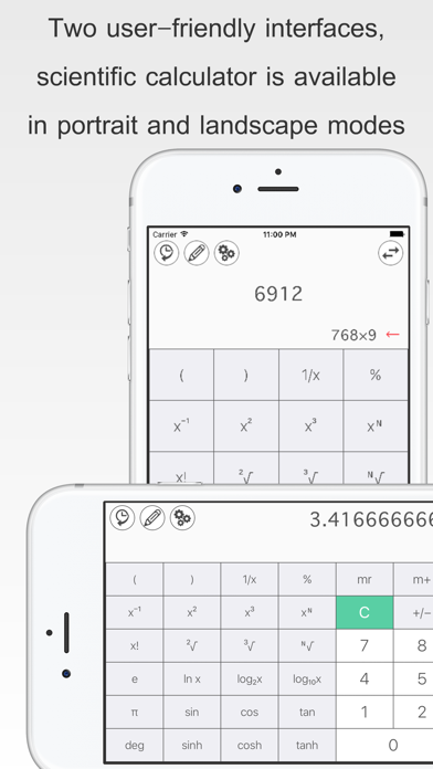 scientific Calculator S+ screenshot 2