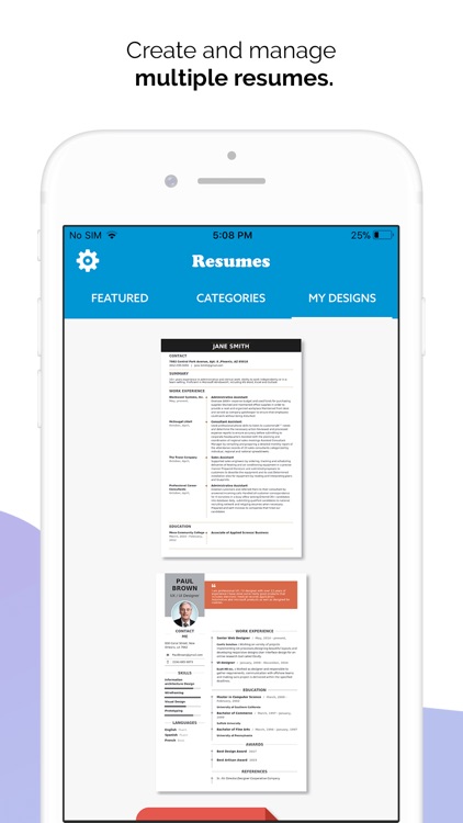 Quick Resume Builder, CV Maker screenshot-6