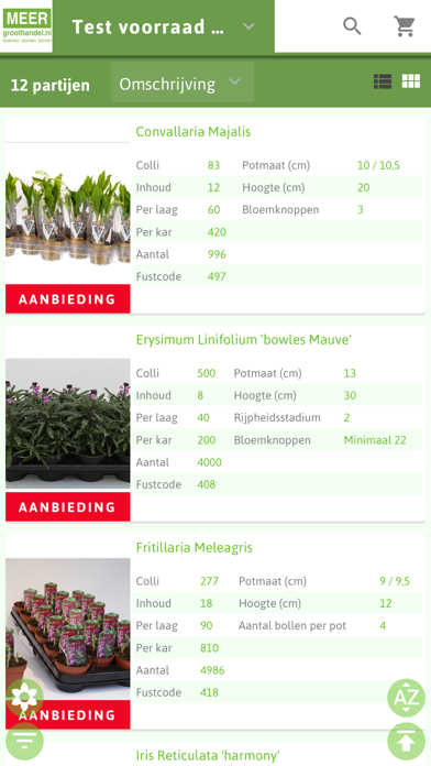Screenshot #3 pour MEERgroothandel