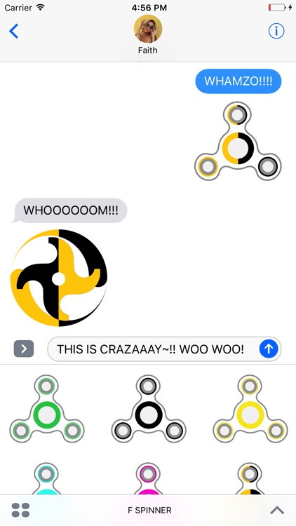 Fidget Spinner: Stickers and Emoji Keyboard