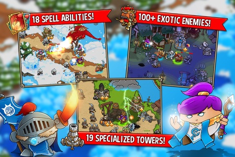Crazy Kings Tower Defense Game screenshot 2