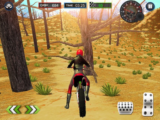 速い砂漠のバイクのライバル：Crazy Uphill Driverのおすすめ画像4