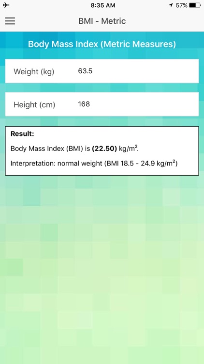 Bsa Height Weight Chart