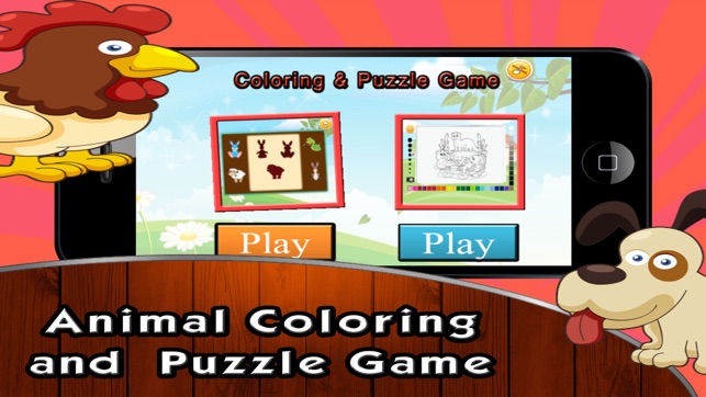 Puzzle and Coloring Game for Kid(圖1)-速報App