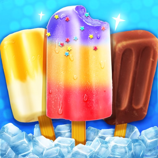 Summer Ice Pop Maker – Kids Frozen Popsicle Food Icon