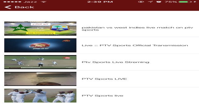 Cricket TV Live Streaming Matches(圖4)-速報App