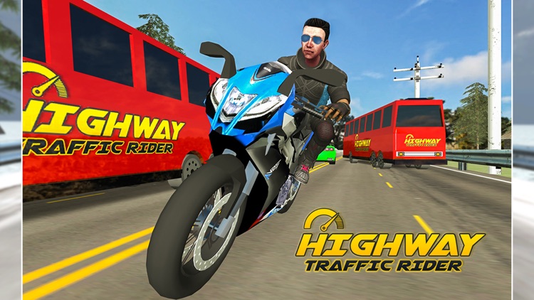 Highway Traffic Rider : Motorbike Rider screenshot-4