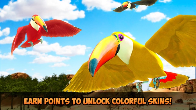 Toucan Simulator: Flying Bird Life 3D(圖4)-速報App