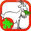 Goat Farm Jigsaw Games Holiday Toddler