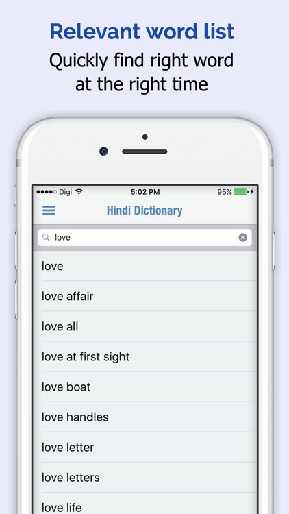 Hindi Dictionary Elite