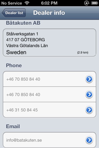 Volvo Penta - Dealer Locator screenshot 4