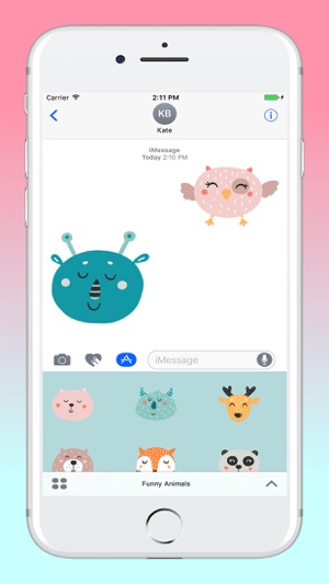 Funny Animals Sticker Pack(圖1)-速報App