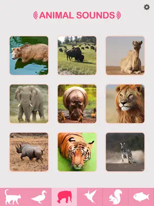 Captura de Pantalla 3 Animal Sounds - Baby & Toddler Game iphone