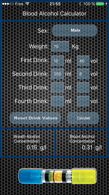 Blood Alcohol Calculator PRO