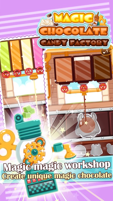 MAGIC CHOCOLATE CANDY FACTORY - COOKING GAME 1.0 IOS GAME GIẢI TRÍ MAGIC CHOCOLATE CANDY FACTORY - COOKING GAME 1.0 IOS