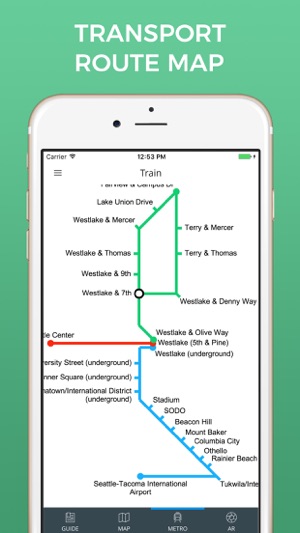 Seattle Travel Guide with Offline Street Map(圖5)-速報App