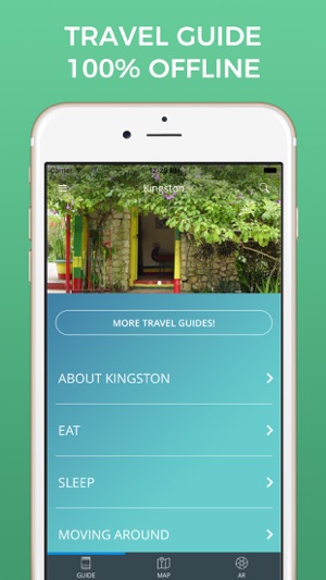 Kingston Travel Guide with Offline Stree