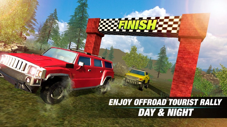 Offroad 4x4 Tourist Jeep Rally Driver :Hilly Track