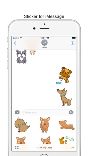 Cutie Silly Doggi - Dogmoji(圖2)-速報App