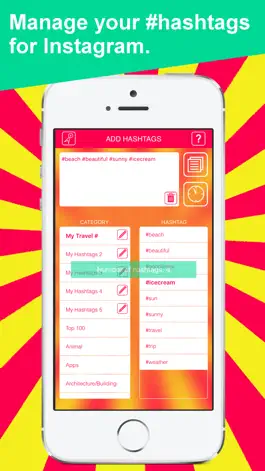 Game screenshot Hashtags by PreGram: Hashtag Manager for Instagram mod apk