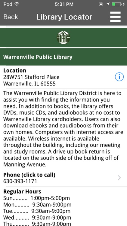 Warrenville Public Library screenshot-4