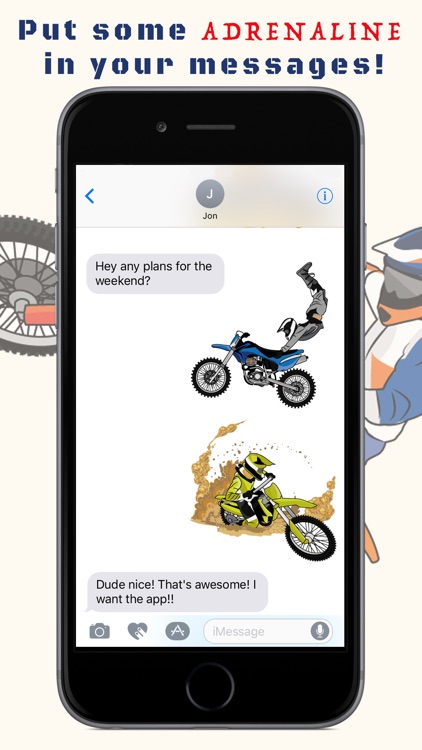 BraaapMoji Motorcycle MX Emojis & Stickers
