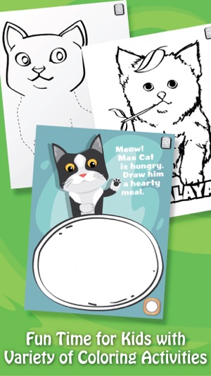 Paint & Play Cats, Coloring Book For Kids(圖2)-速報App