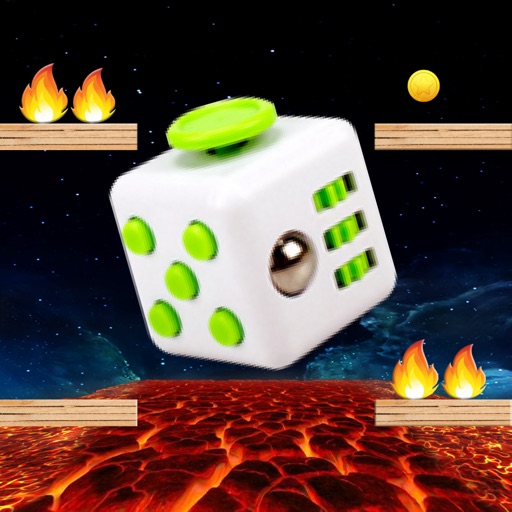 Lava Floor - The Floor is Lava Jumpy Fidget Cube Icon