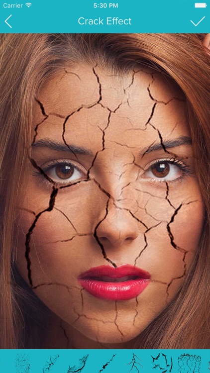 Crack Effect On Face Maker & Photo Editor