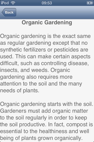 Organic Gardening Tips screenshot 4