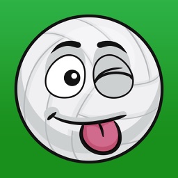 VolleyMoji - volleyball emoji sticker for iMessage