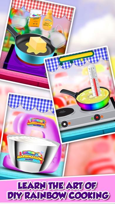 How to cancel & delete Sweet Gummy Candy Maker Chef! Rainbow Food Fair from iphone & ipad 1