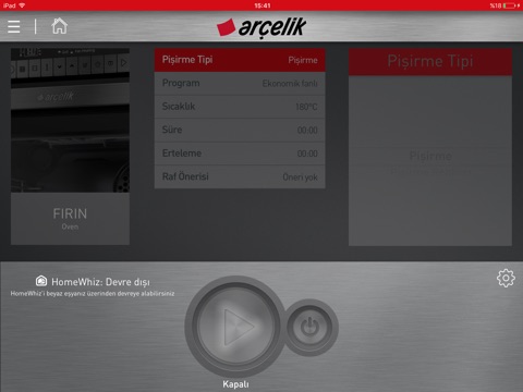 Arçelik HomeWhiz – 1st Generation for iPad screenshot 3