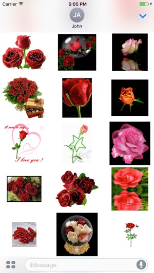 Animated Cute Flower & Rose GIF Stickers(圖3)-速報App