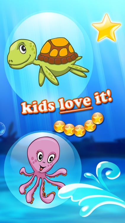 Ocean puzzle HD with colorful sea animals and fish