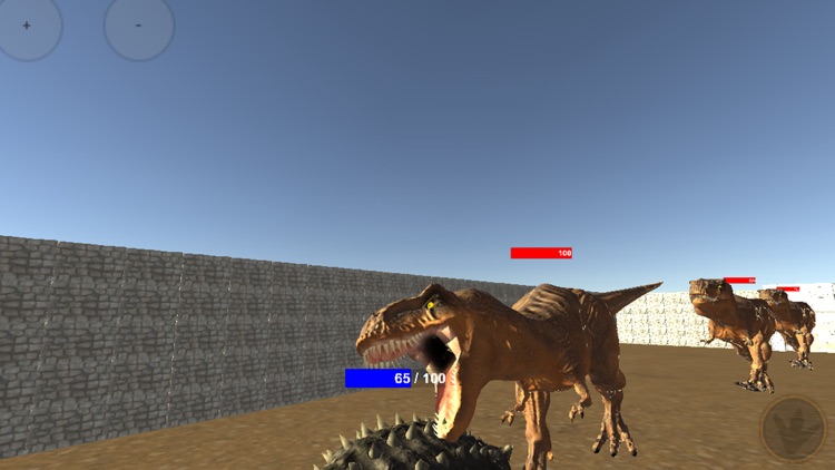 Dino Anky vs T-Rex Colloseum