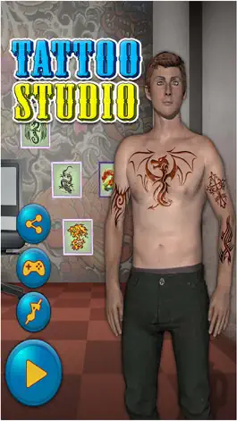 Game screenshot Celebrity Tattoo Design 3D : Virtual Tattoo Maker mod apk