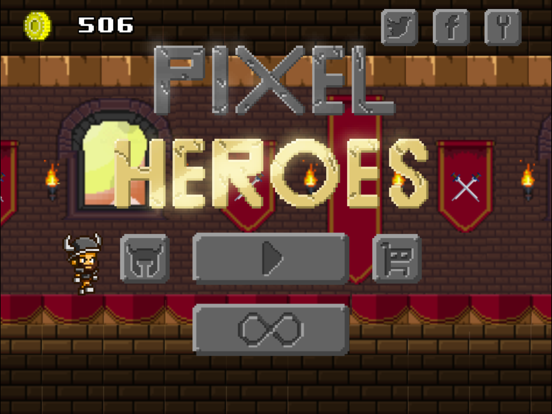 Pixel Heroes - Endless Arcade Runnerのおすすめ画像1