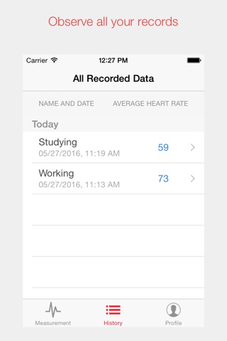 CardioMood - heart rate variability expert tool screenshot 3