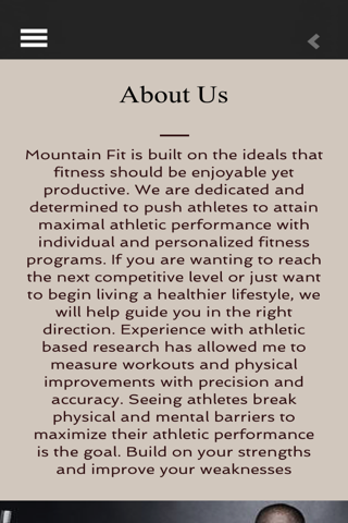 Mountain Fit screenshot 2