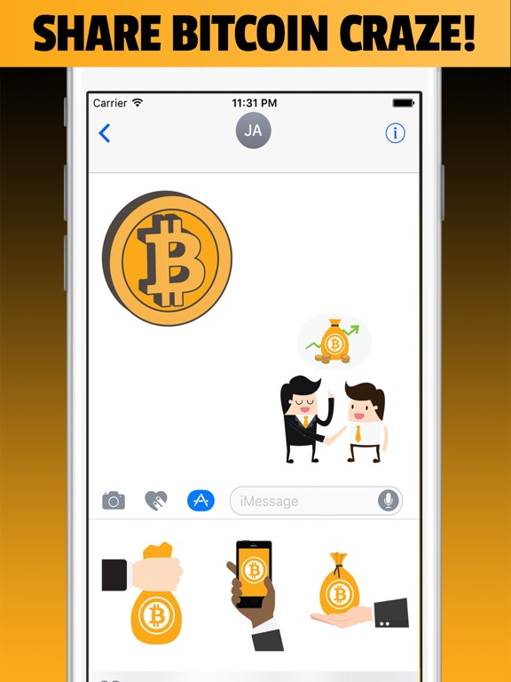 BITCOMOJI - Bitcoin Mining BTC Emoji Stickersのおすすめ画像2