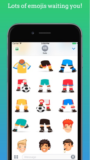 FootMoji PRO - Soccer Emoji & Stickers(圖4)-速報App