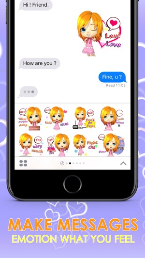 CrazyBell1 Eng Stickers & Keyboard By ChatStick(圖2)-速報App