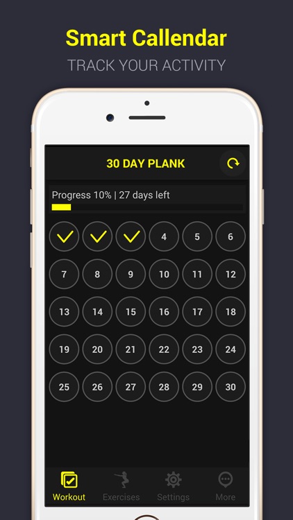 30 Days Plank Challenge Pro