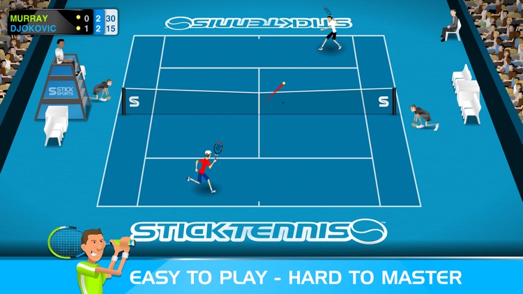 Stick Tennis screenshot-0