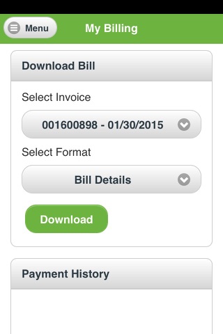 MyAccount VI Choice Wireless screenshot 2