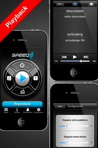 Speeq Spanish|German lite screenshot 4