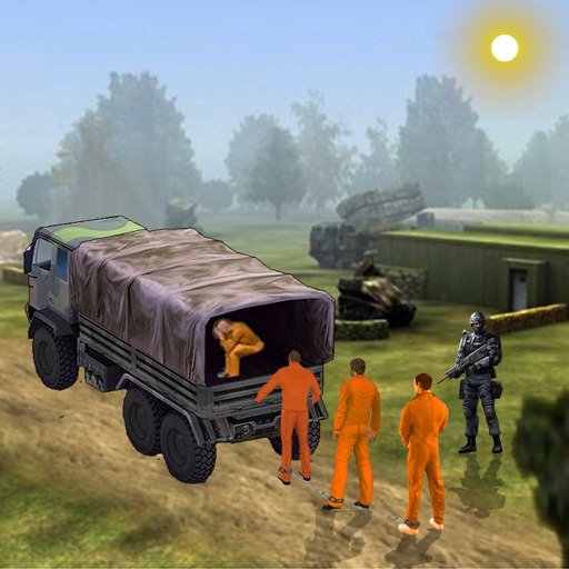 Military Truck Prisoners Transporter